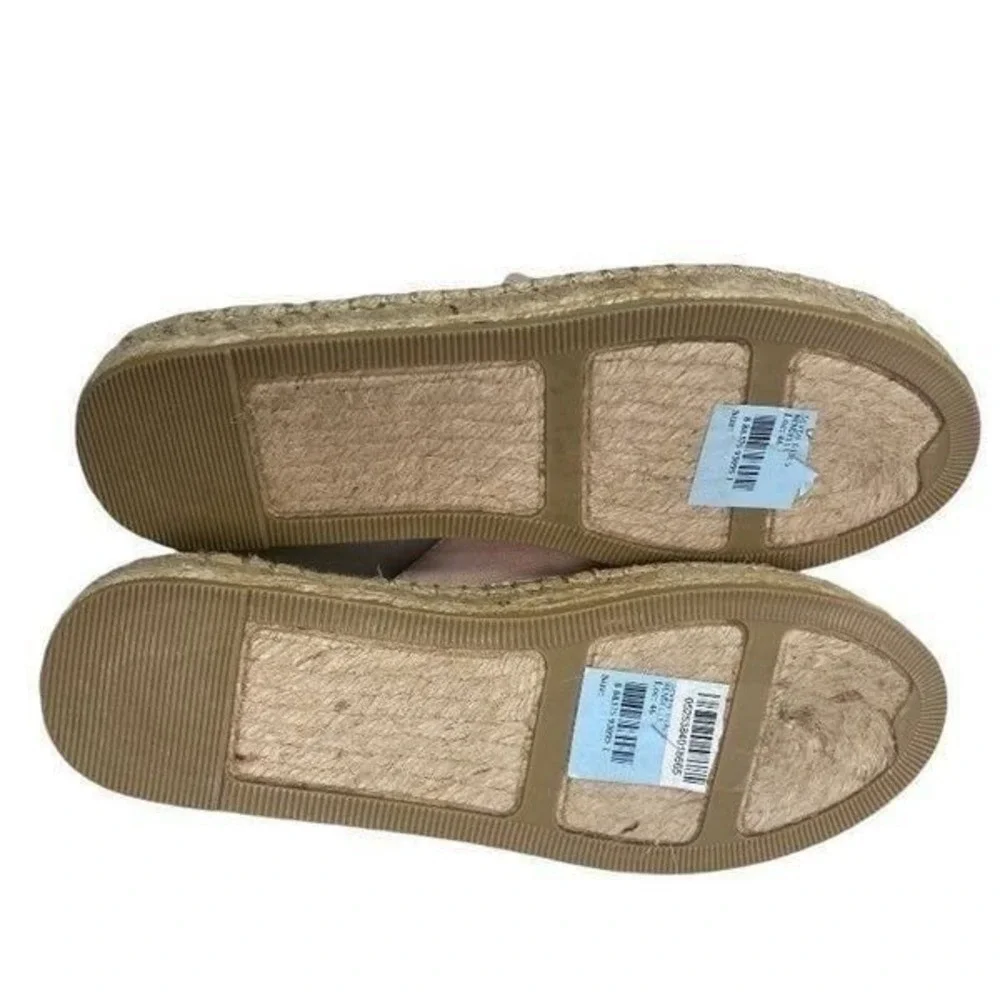 SEVEN DIALS Pink‎ Wendelle peep toe espadrilles